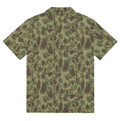 American Frog Skin Jungle CAMO Unisex button shirt - Button Shirts