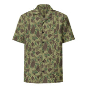 American Frog Skin Jungle CAMO Unisex Short-Sleeve Button Shirt