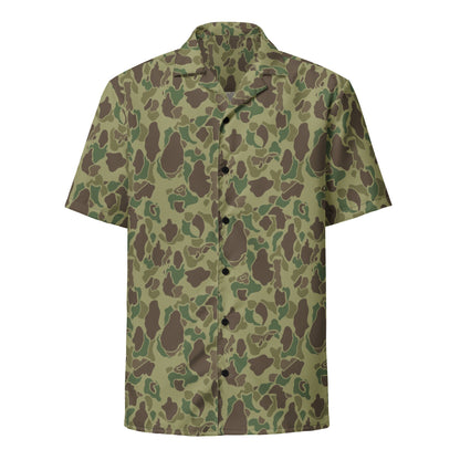 American Frog Skin Jungle CAMO Unisex button shirt - Button Shirts