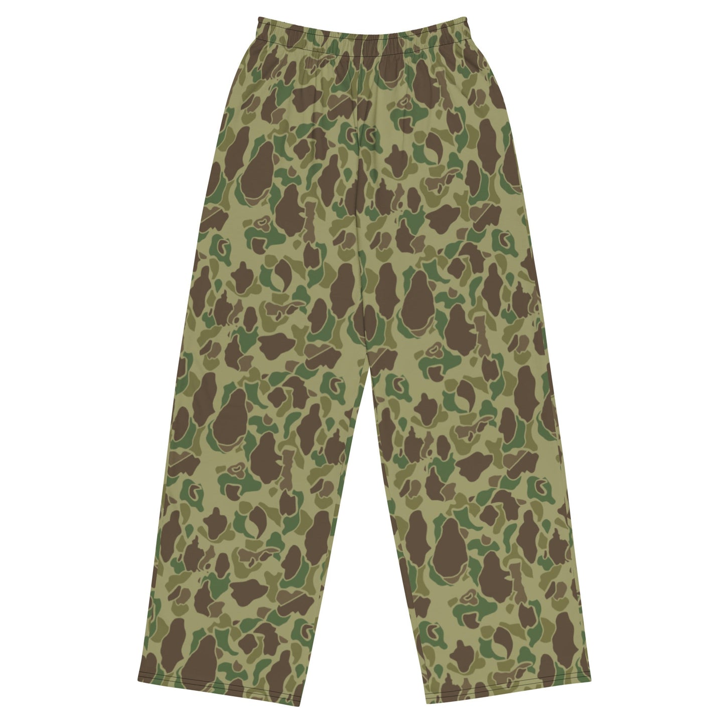 American Frog Skin Jungle CAMO unisex wide leg pants 2XS Wide Pants