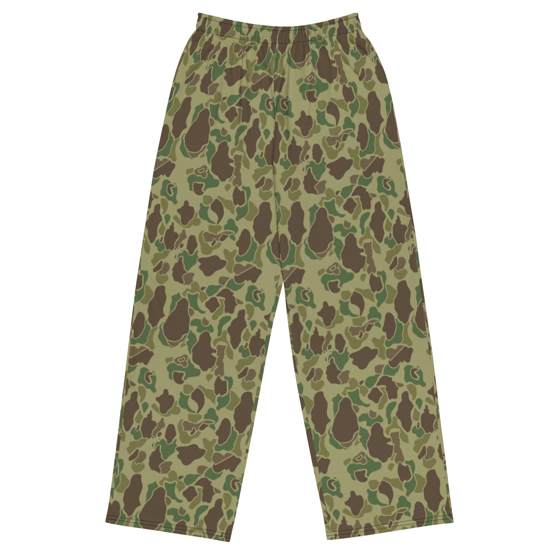 American Frog Skin Jungle CAMO unisex wide leg pants 2XS Wide Pants