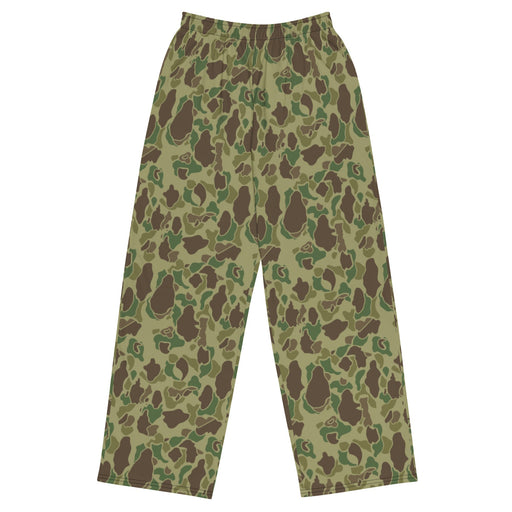 American Frog Skin Jungle CAMO Unisex Wide-Leg Leisure Pants - 2XS