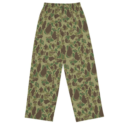 American Frog Skin Jungle CAMO unisex wide leg pants Wide Pants