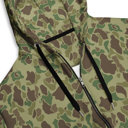American Frog Skin Jungle CAMO Unisex zip hoodie - Zip Hoodies