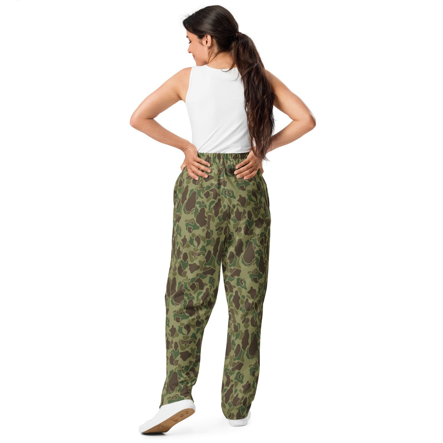American Frog Skin Jungle CAMO Wide-leg joggers - Joggers