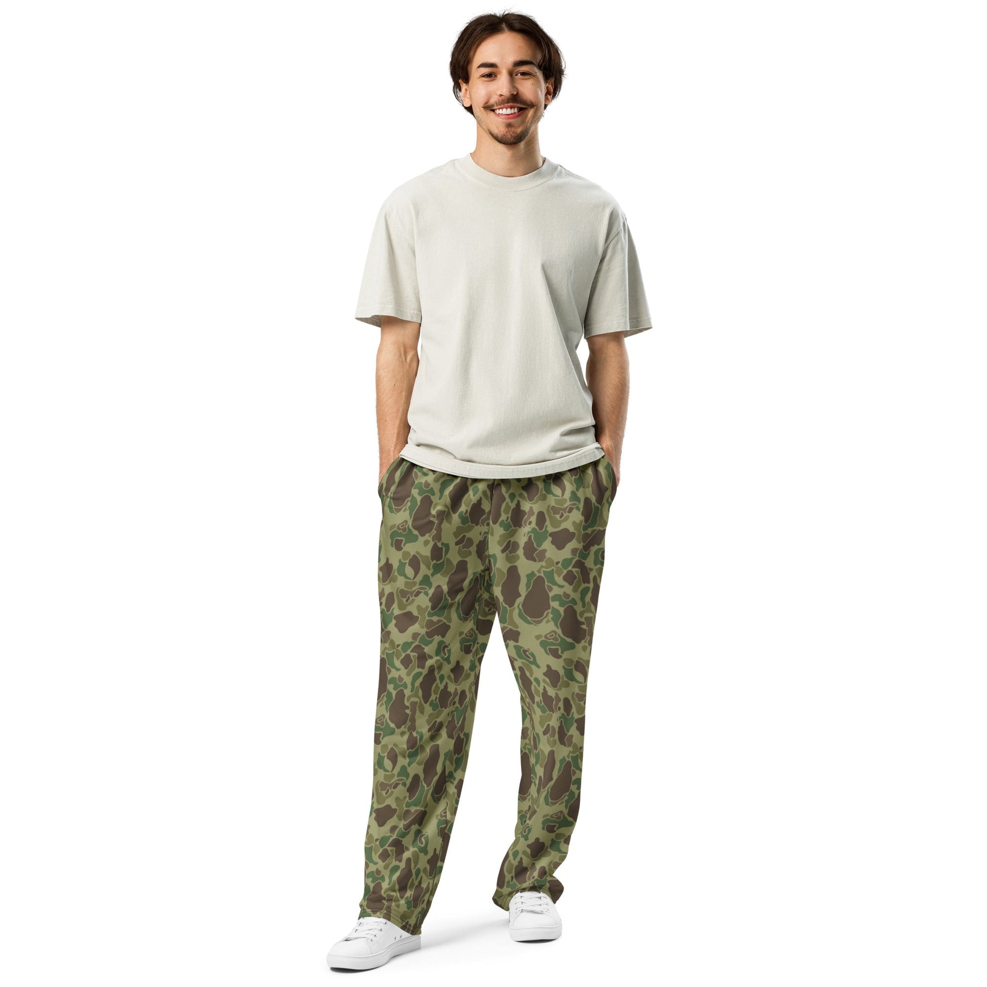 American Frog Skin Jungle CAMO Wide-leg joggers - Joggers
