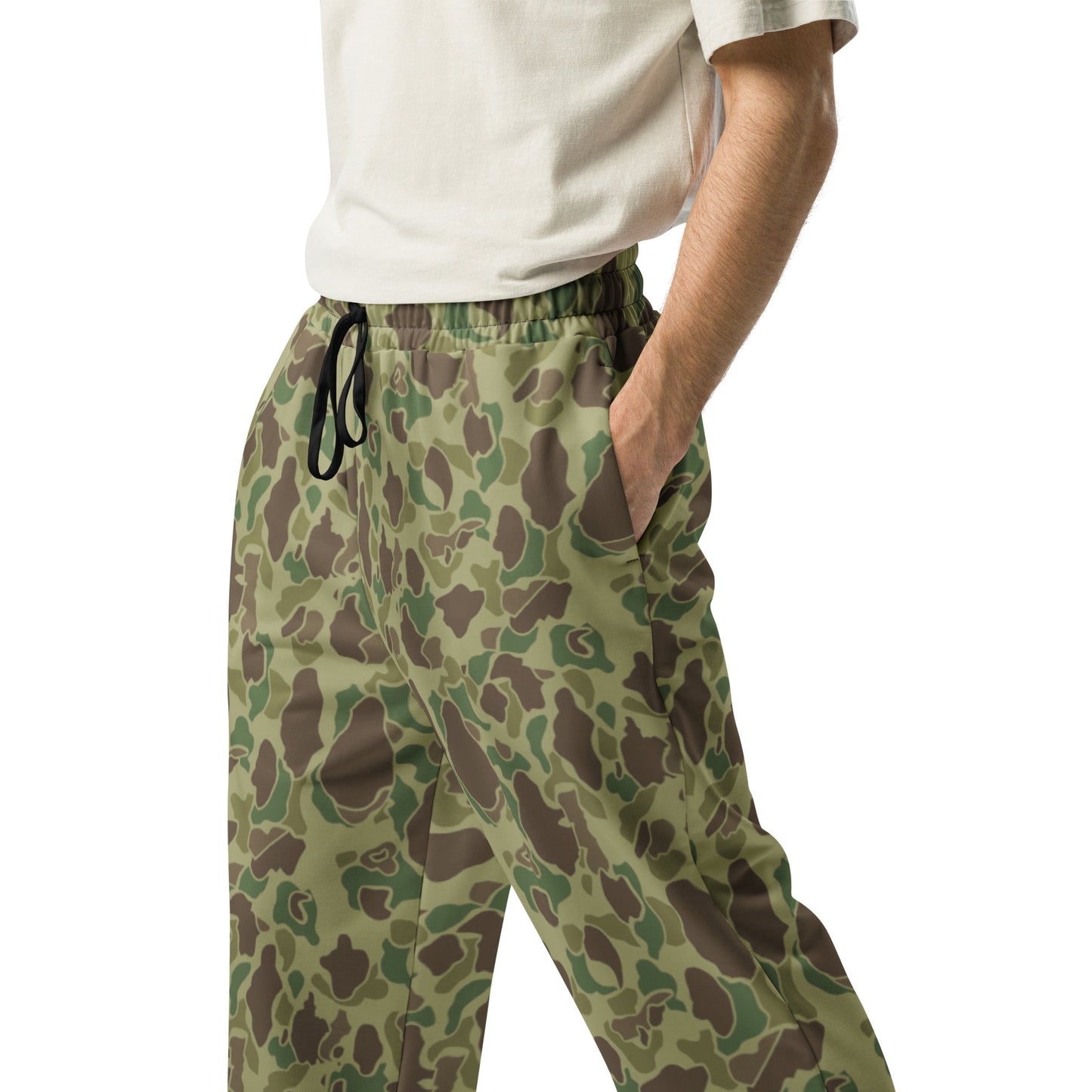 American Frog Skin Jungle CAMO Wide-leg joggers - Joggers