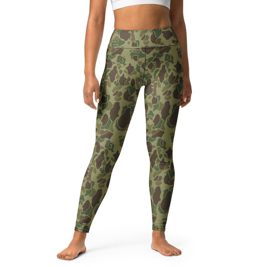American Frog Skin Jungle CAMO Yoga Leggings - XS - Womens