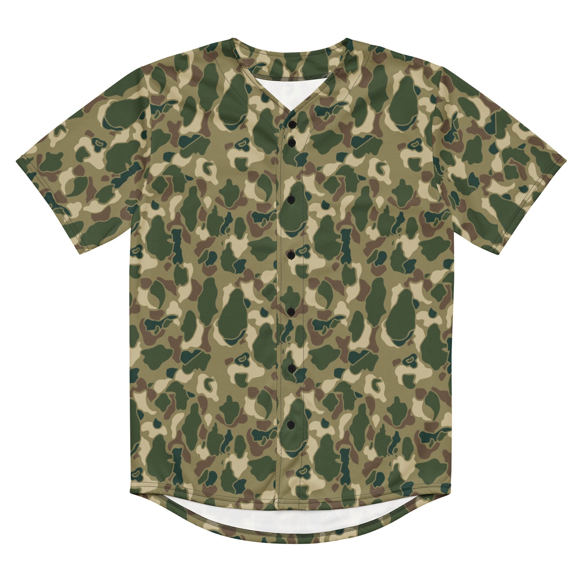 American Frog Skin Multi-terrain CAMO baseball jersey - Baseball Jerseys