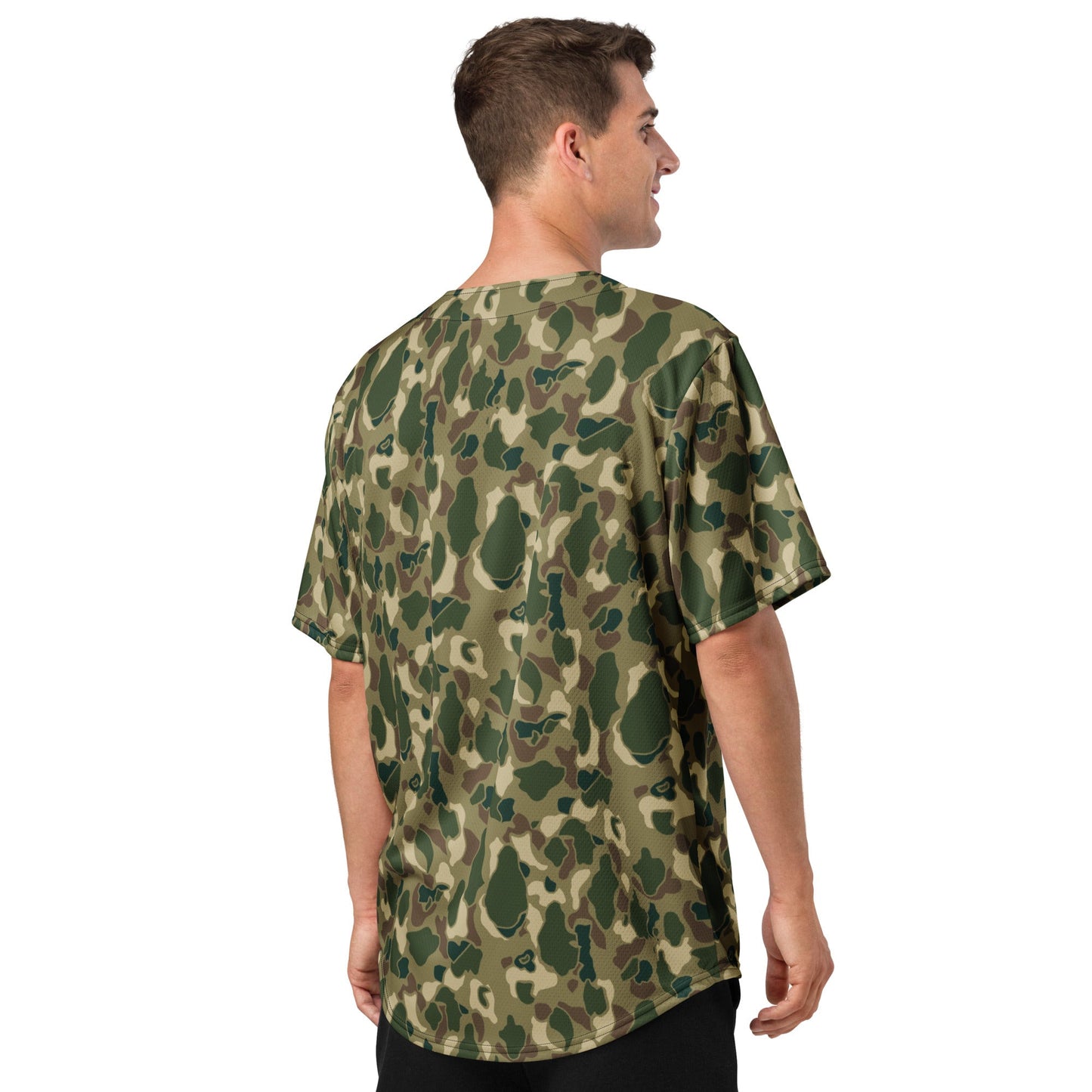 American Frog Skin Multi-terrain CAMO baseball jersey - Baseball Jerseys