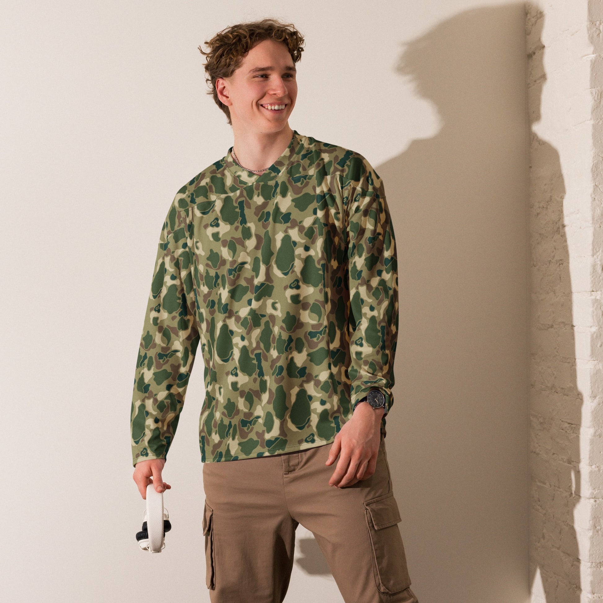 American Frog Skin Multi-terrain CAMO Unisex Hockey Fan Jersey