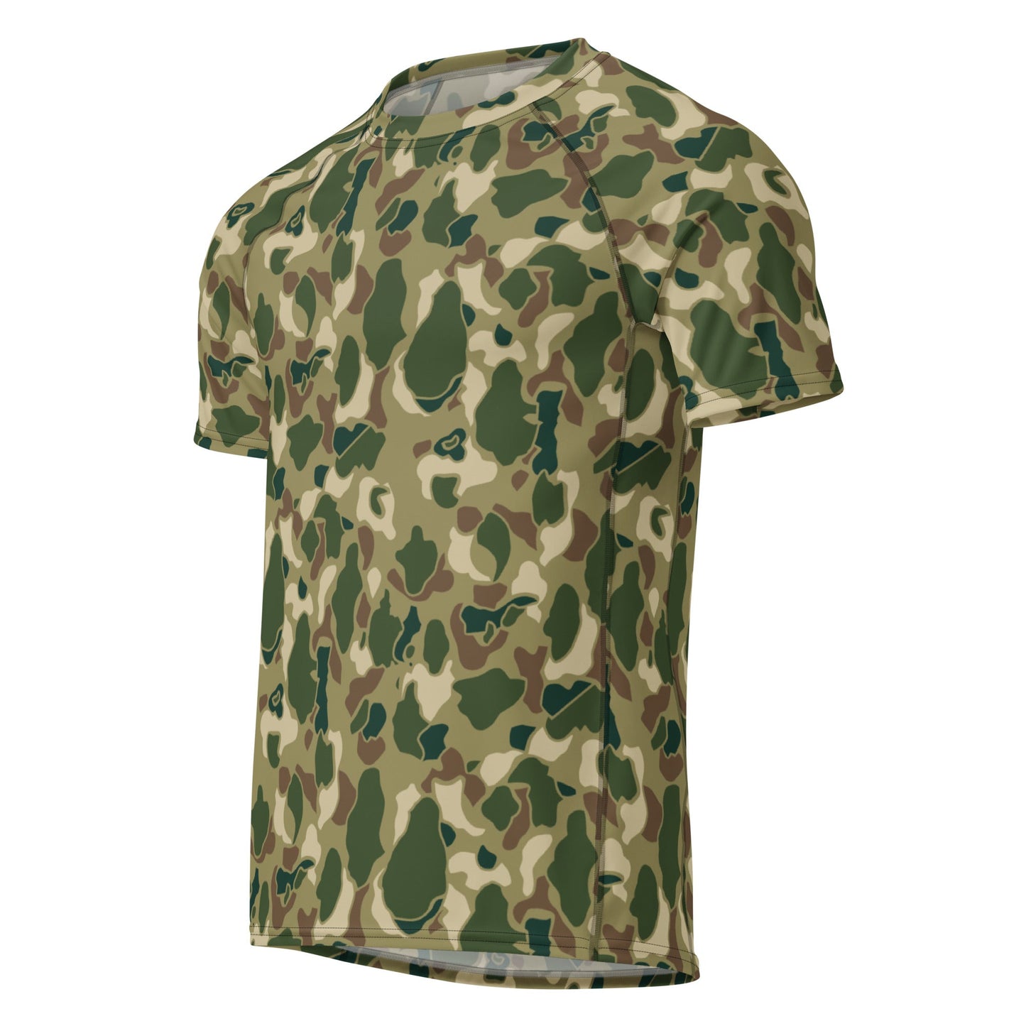 American Frog Skin Multi-terrain CAMO Mens Short-Sleeve Rash Guard - Short-sleeve Guards