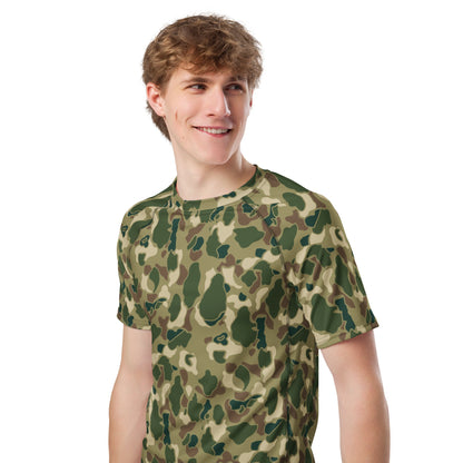 American Frog Skin Multi-terrain CAMO Mens Short-Sleeve Rash Guard - Short-sleeve Guards
