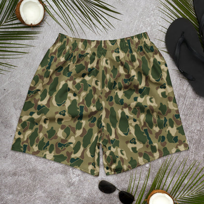 American Frog Skin Multi-terrain CAMO Unisex Athletic Long Shorts