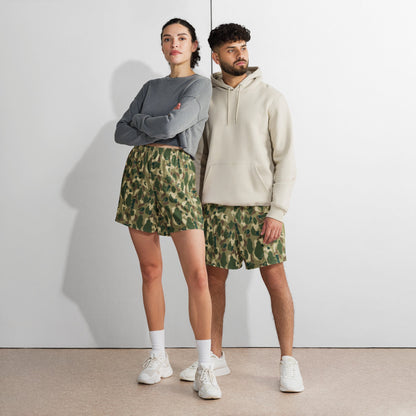 American Frog Skin Multi-terrain CAMO Unisex Athletic Long Shorts