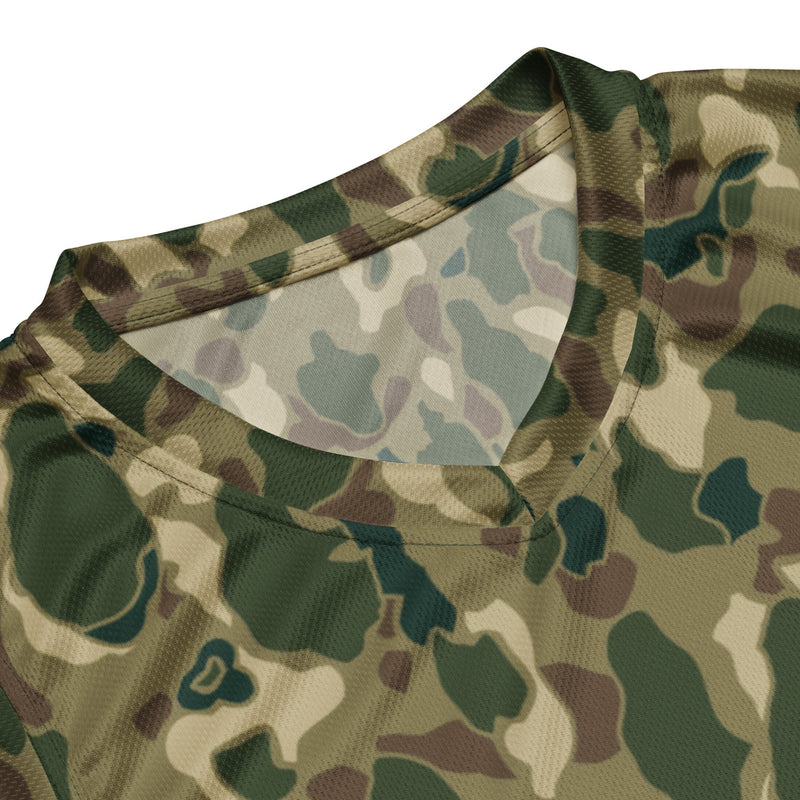 American Frog Skin Multi-terrain CAMO Unisex Basketball Jersey