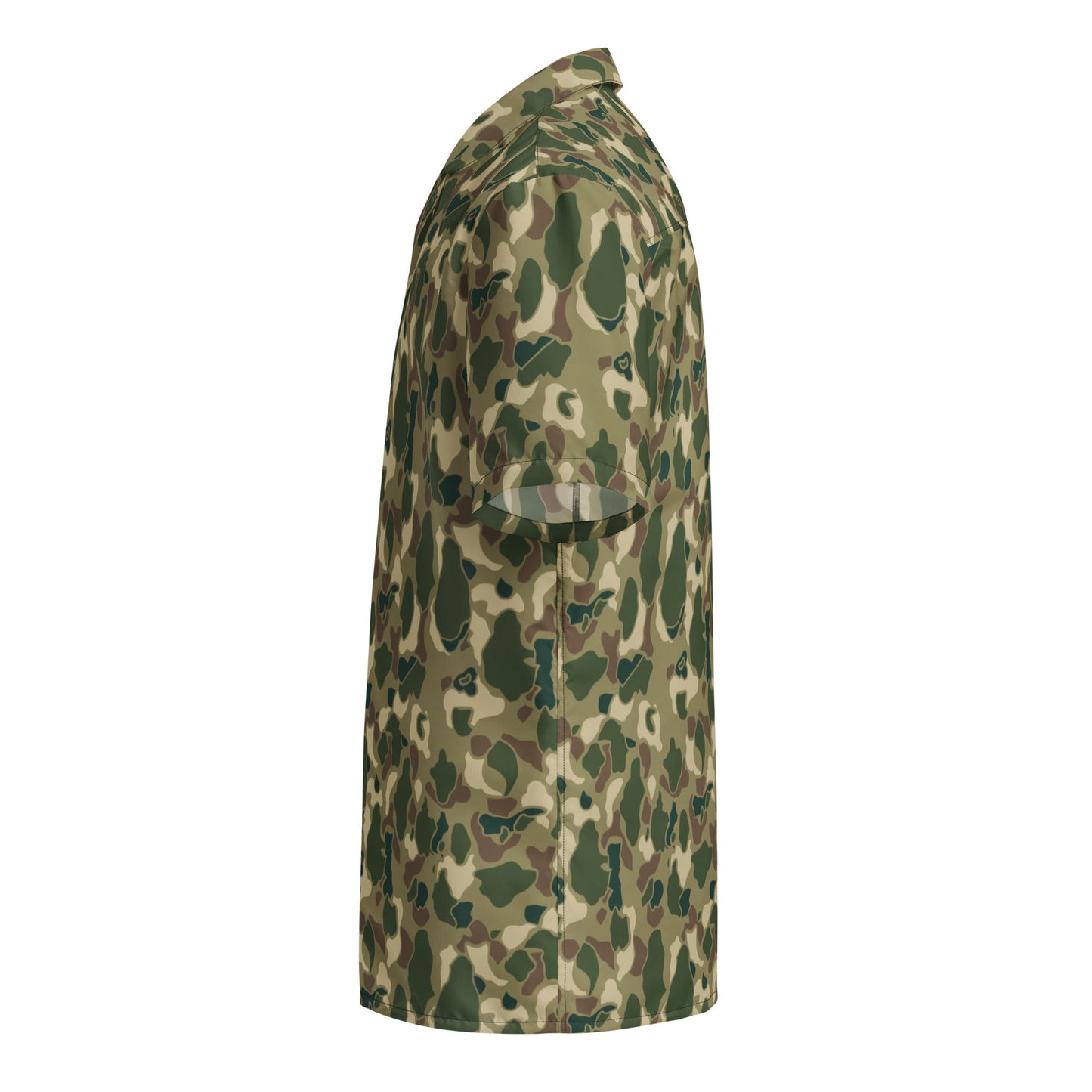 American Frog Skin Multi-terrain CAMO Unisex Short-Sleeve Button Shirt