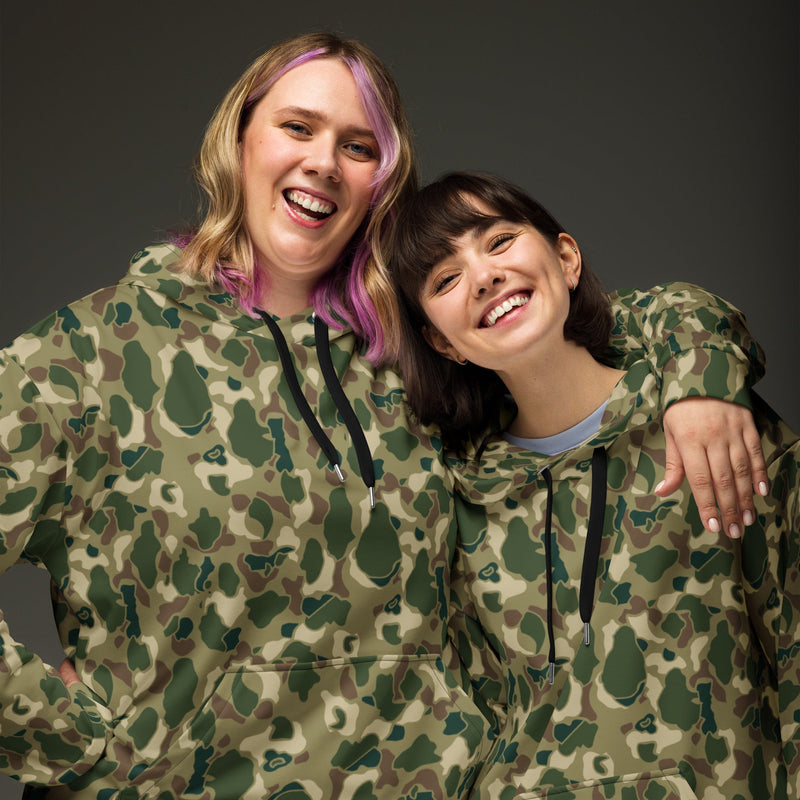 Frog Skin Multi-terrain CAMO Unisex Hoodie