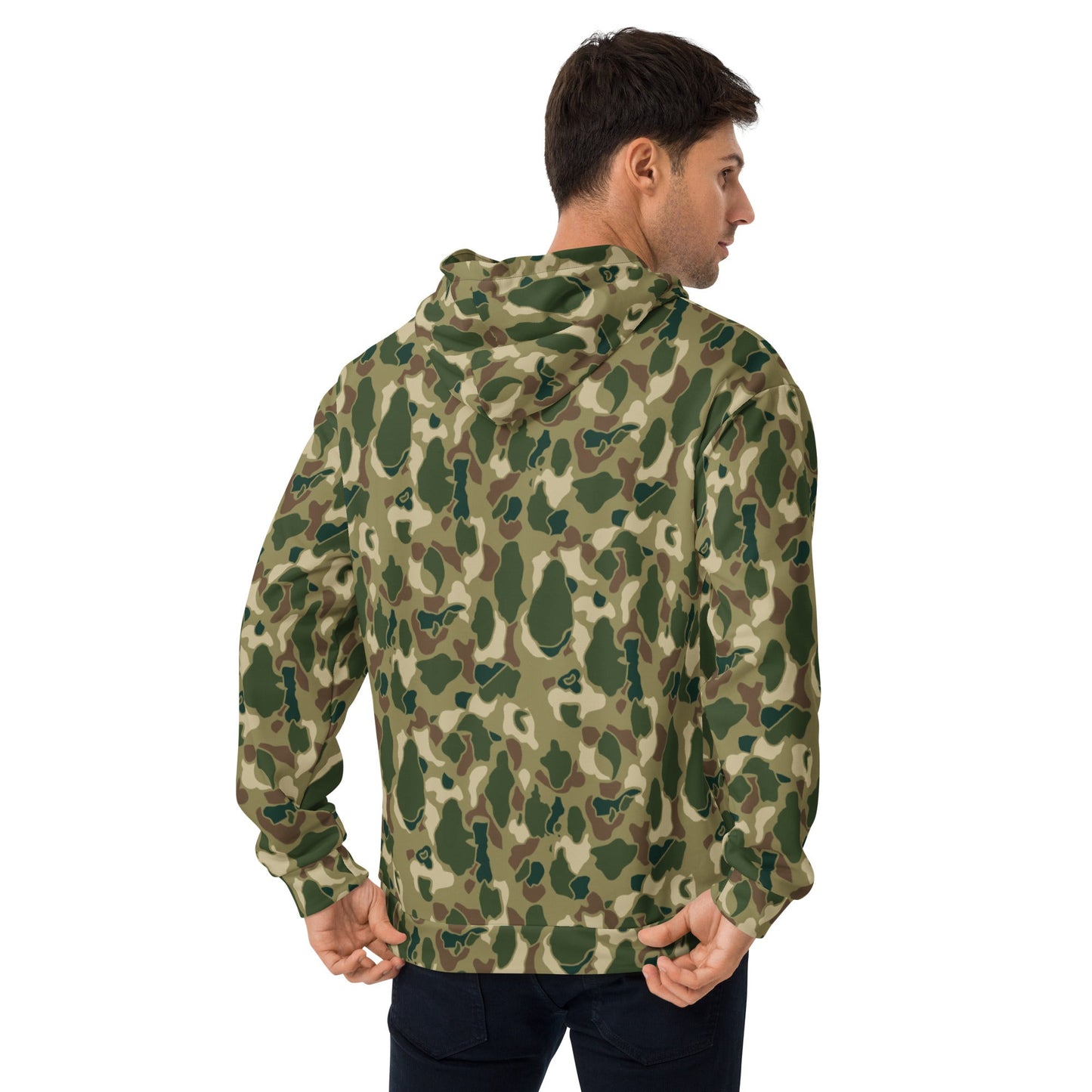 American Frog Skin Multi-terrain CAMO Unisex Hoodie - Hoodies