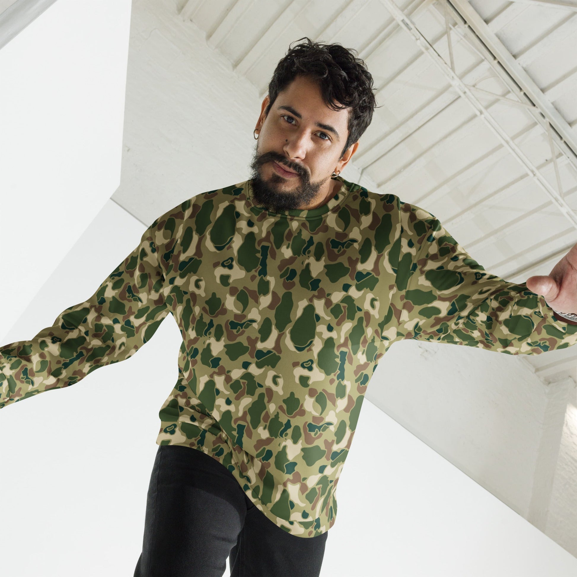 American Frog Skin Multi-terrain CAMO Unisex Sweatshirt