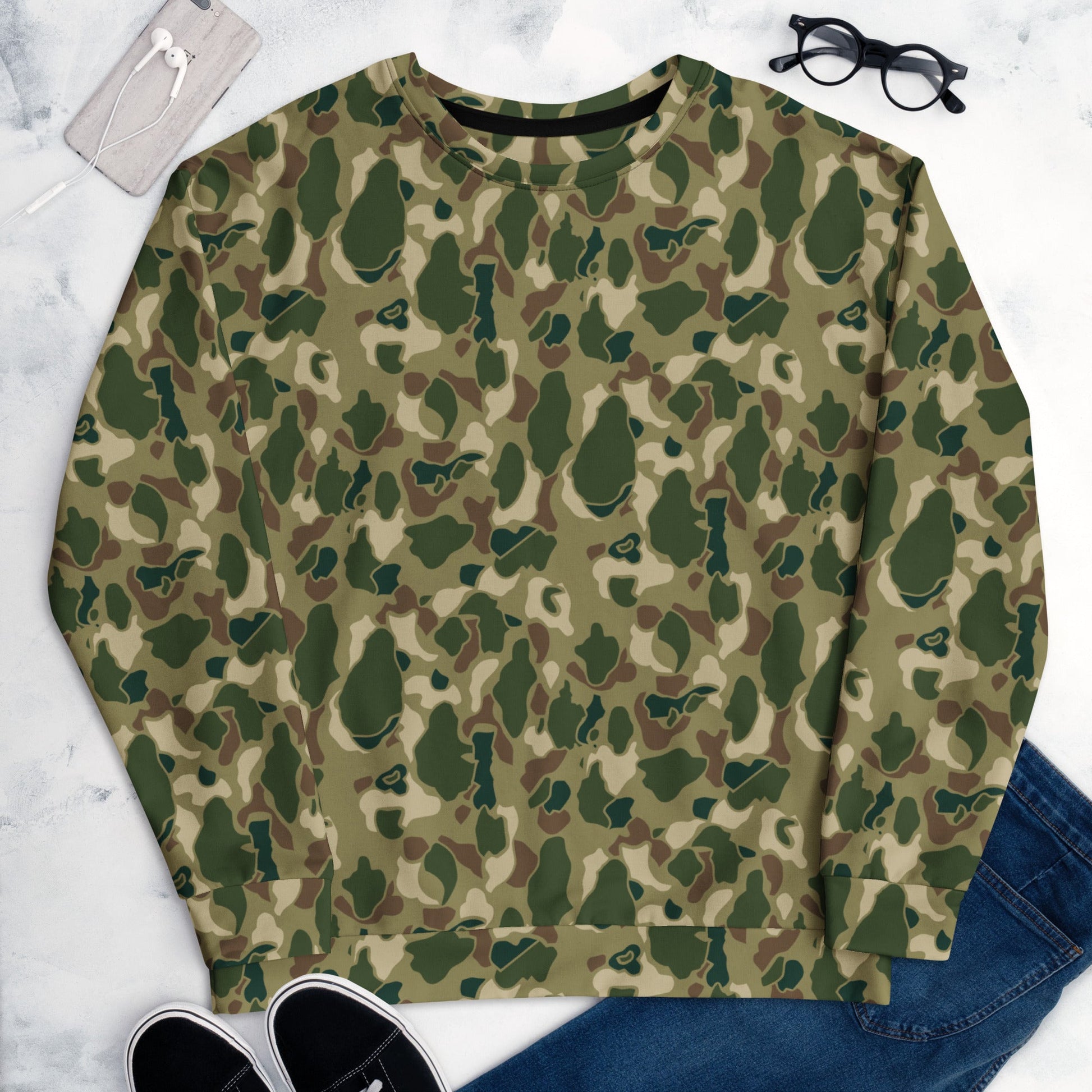 American Frog Skin Multi-terrain CAMO Unisex Sweatshirt
