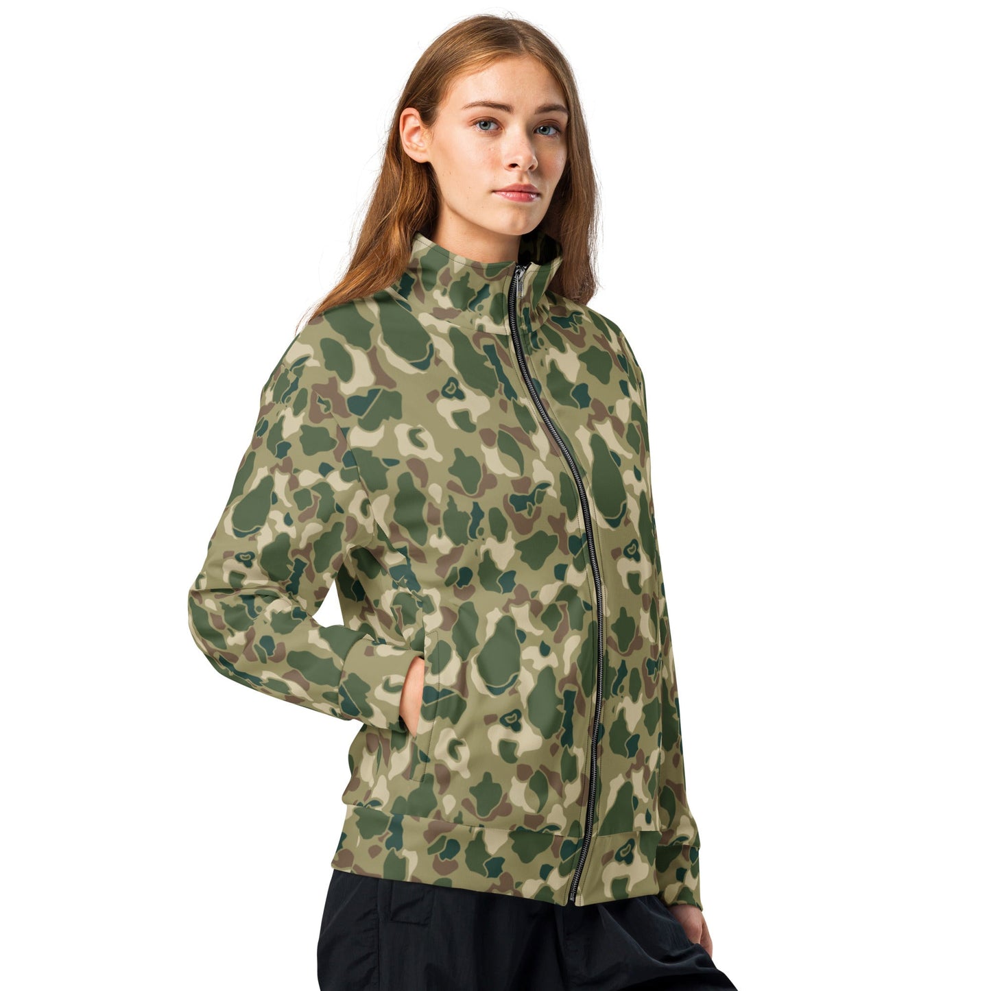 American Frog Skin Multi-terrain CAMO Unisex track jacket - Track Jackets