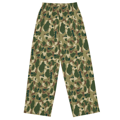American Frog Skin Multi-terrain CAMO Unisex Wide-Leg Leisure Pants