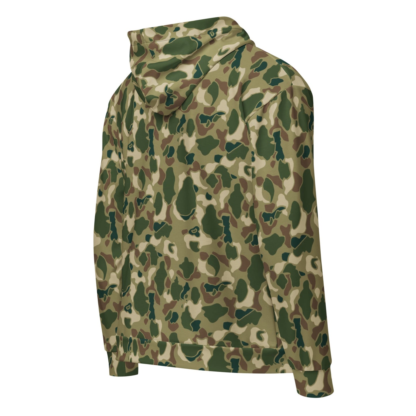 American Frog Skin Multi-terrain CAMO Unisex Zip Hoodie
