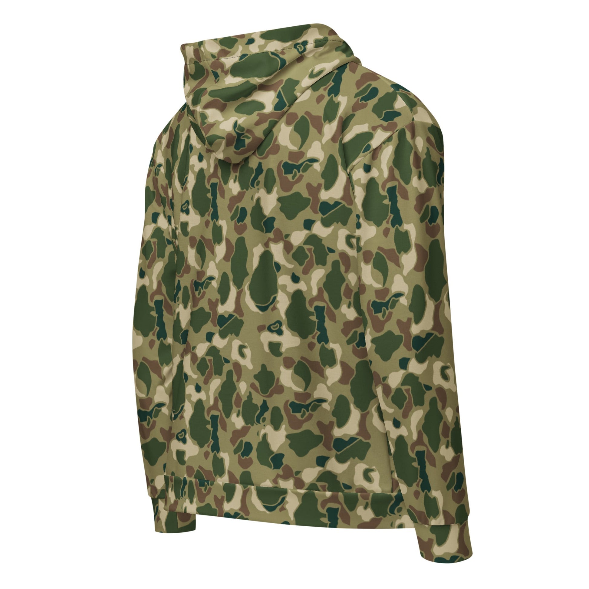 American Frog Skin Multi-terrain CAMO Unisex Zip Hoodie