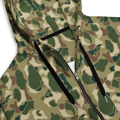 American Frog Skin Multi-terrain CAMO Unisex Zip Hoodie