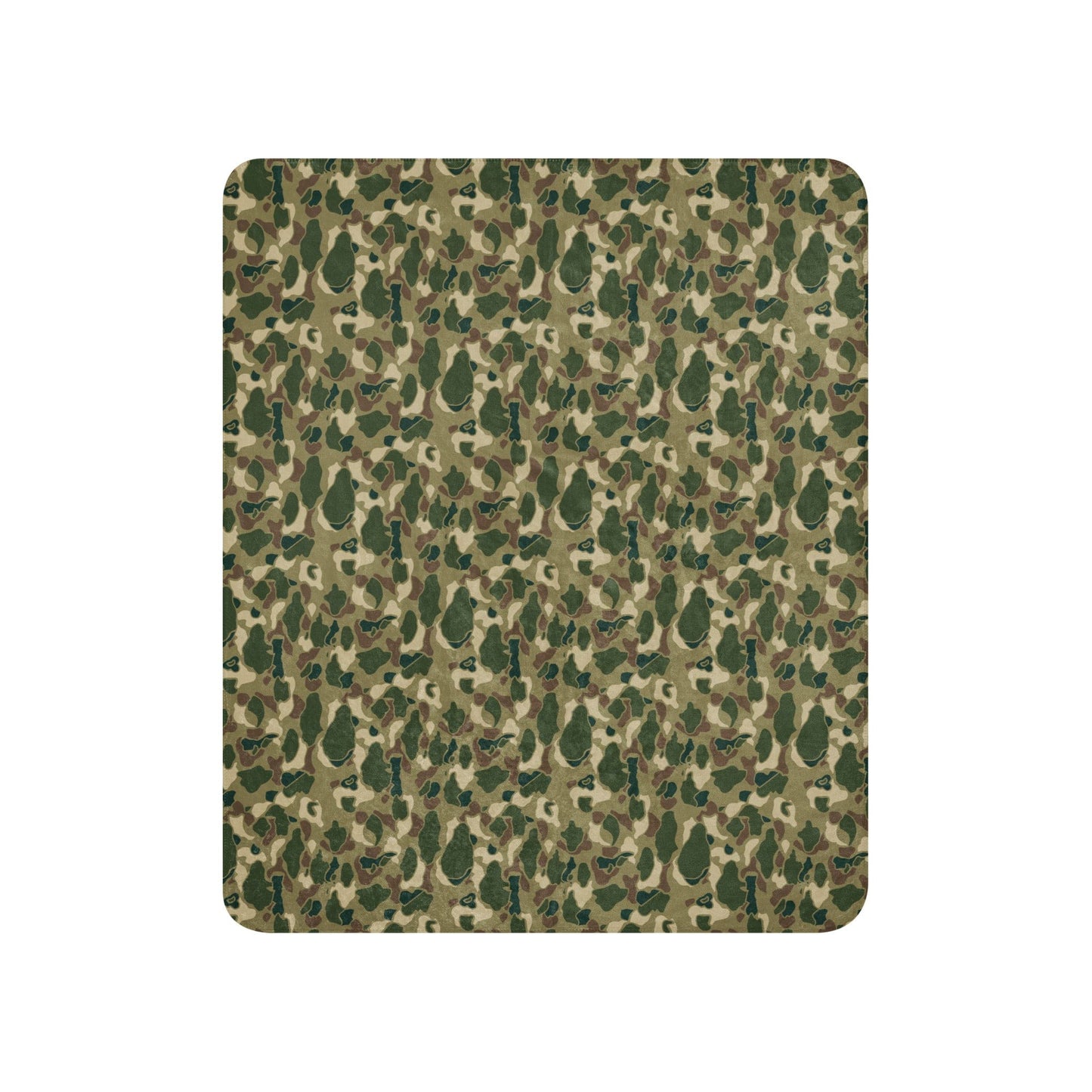 American Frog Skin Multi-terrain CAMO Sherpa Blanket