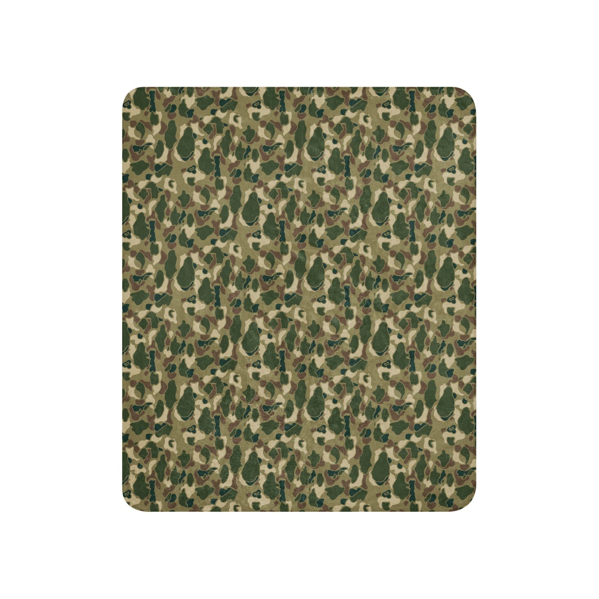 American Frog Skin Multi-terrain CAMO Sherpa Blanket