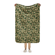 American Frog Skin Multi-terrain CAMO Sherpa Blanket - 37″×57″