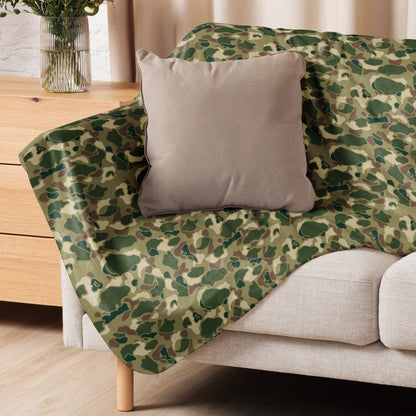 American Frog Skin Multi-terrain CAMO Sherpa Blanket
