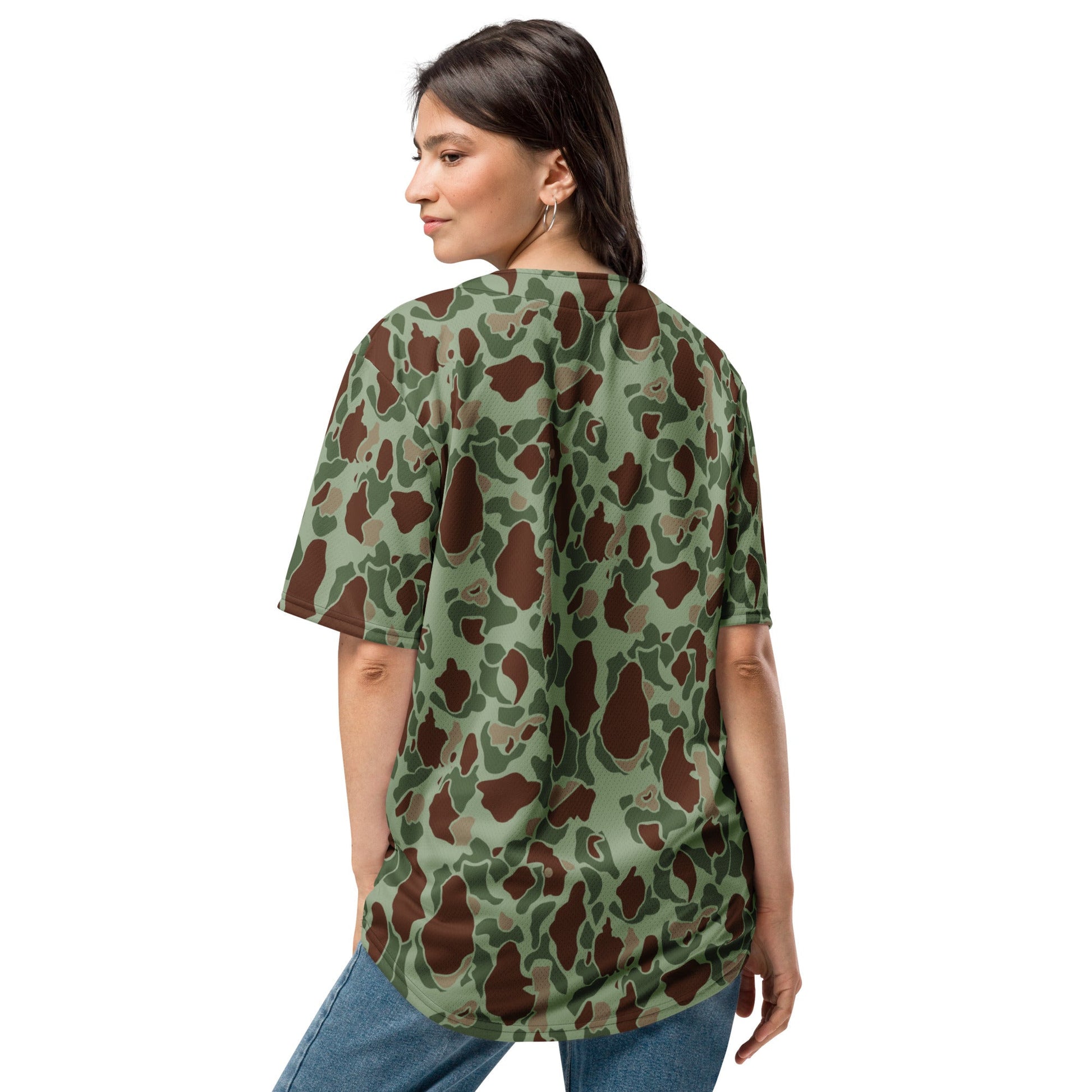 American Frog Skin Raider CAMO baseball jersey - Baseball Jerseys