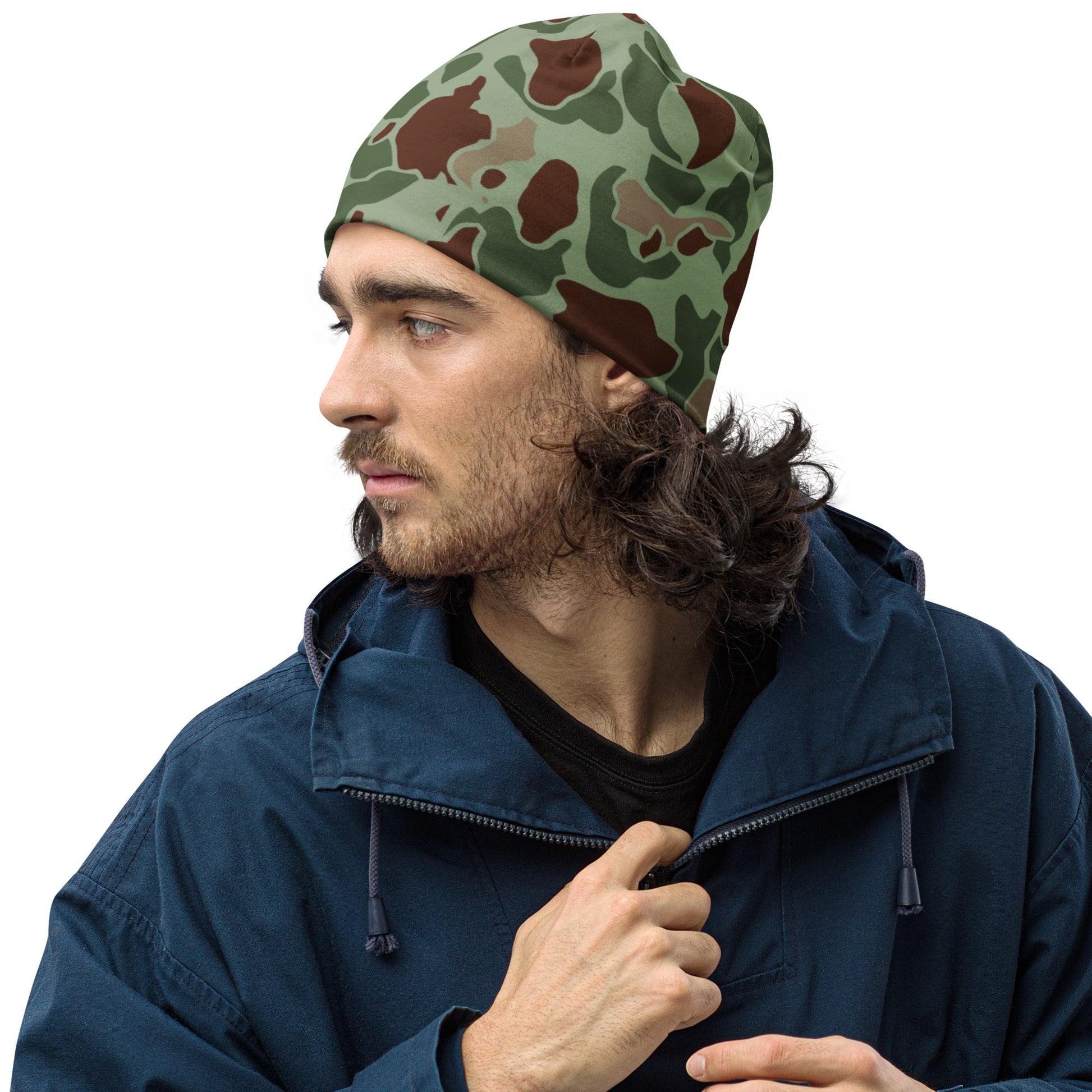 American Frog Skin Raider CAMO Beanie - S - Beanies