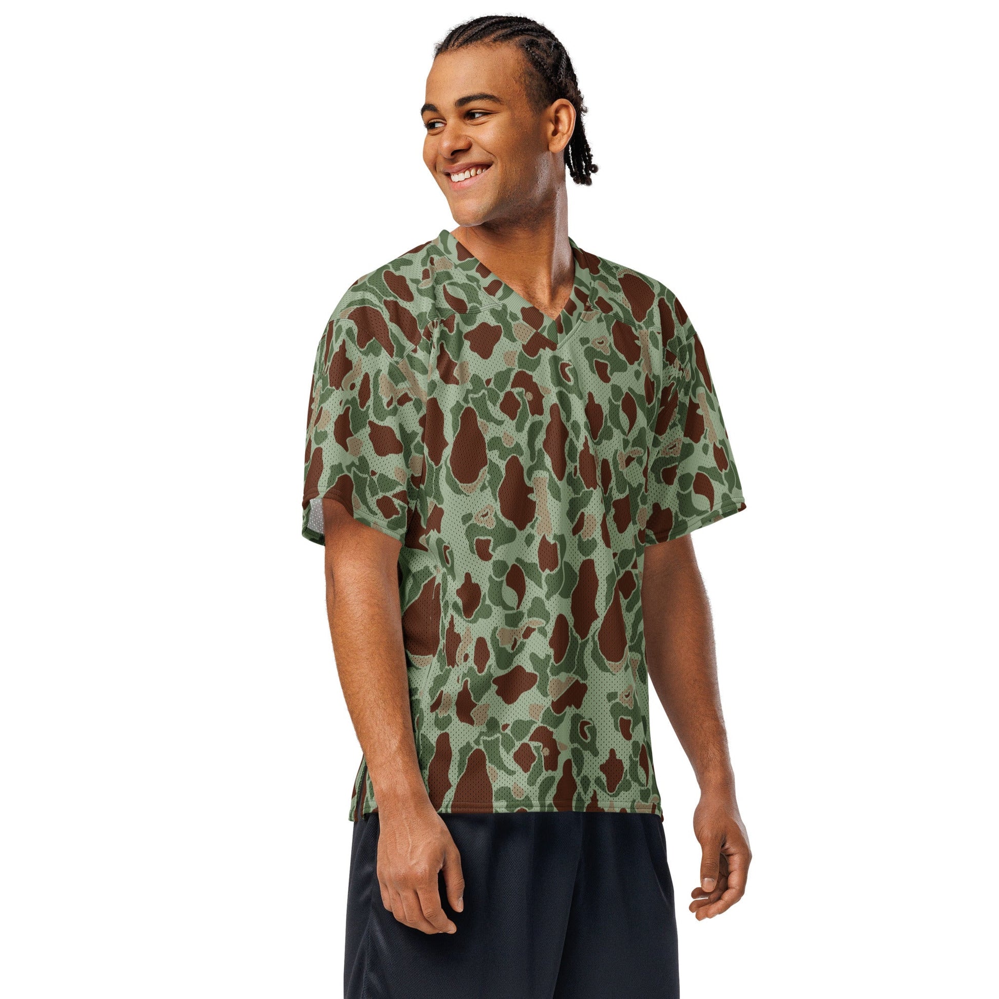 American Frog Skin Raider CAMO football jersey - Football Jersey