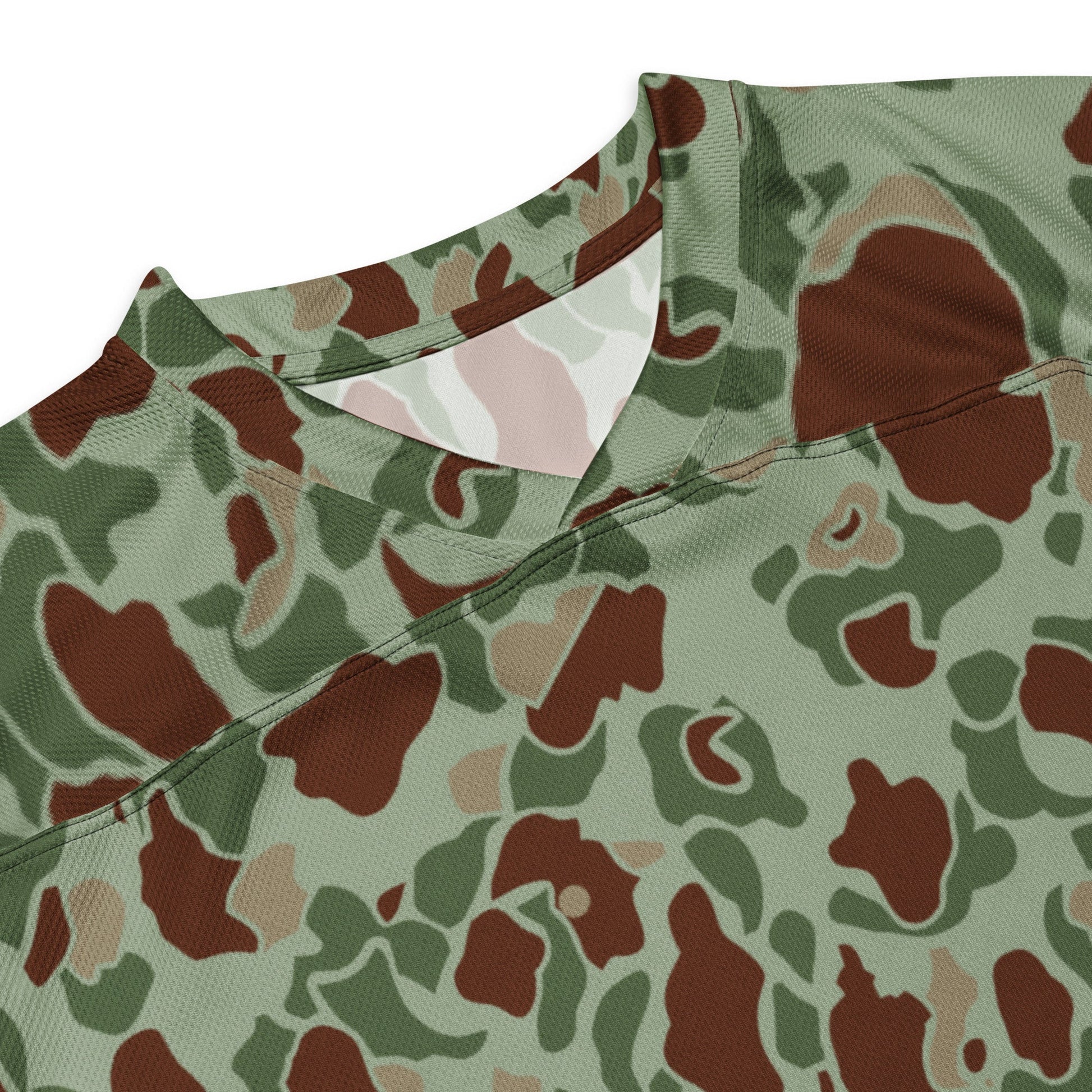 American Frog Skin Raider CAMO hockey fan jersey - Hockey Jerseys