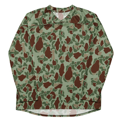 American Frog Skin Raider CAMO hockey fan jersey - Hockey Jerseys