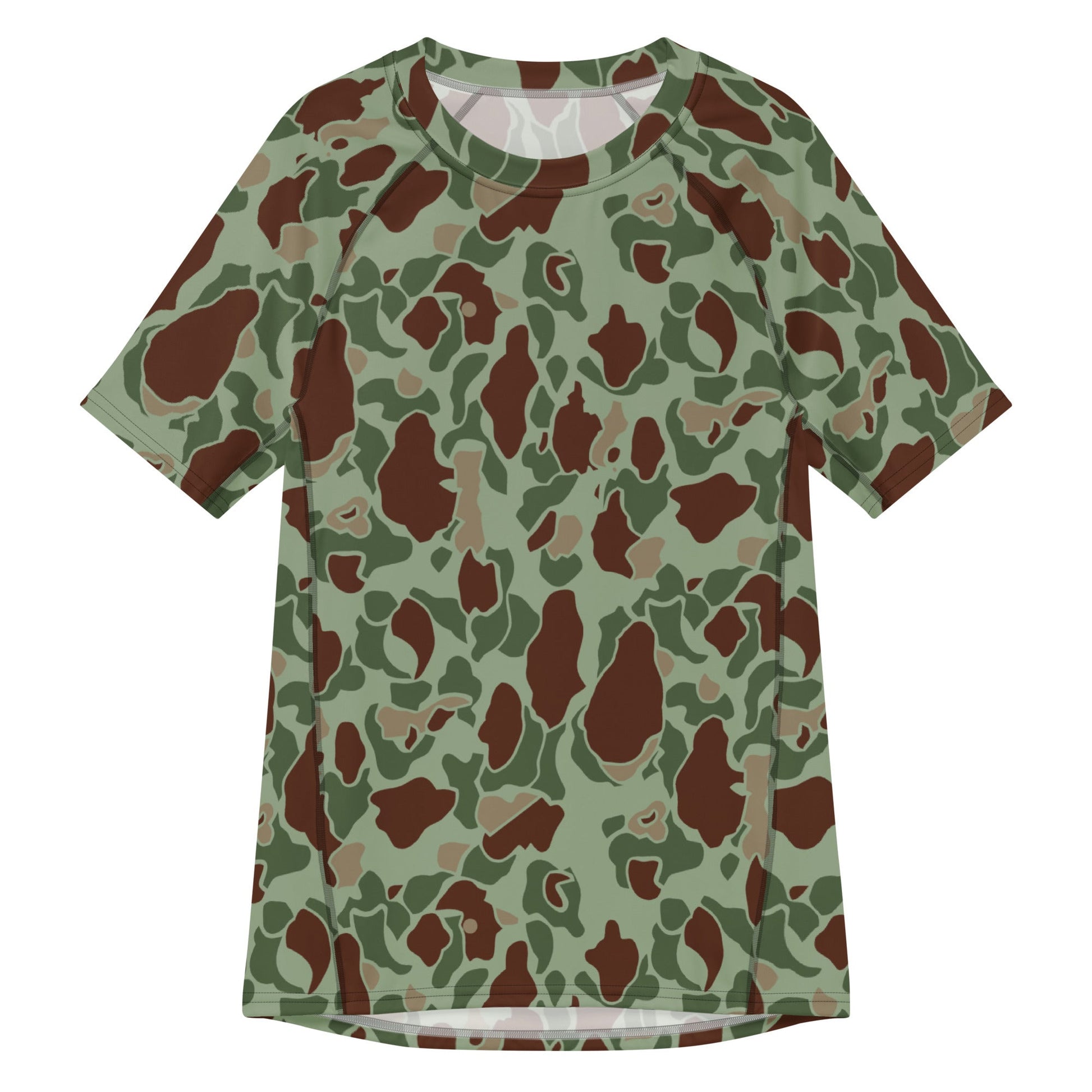 American Frog Skin Raider CAMO Mens Short-Sleeve Rash Guard - 2XS - Short-sleeve Guards