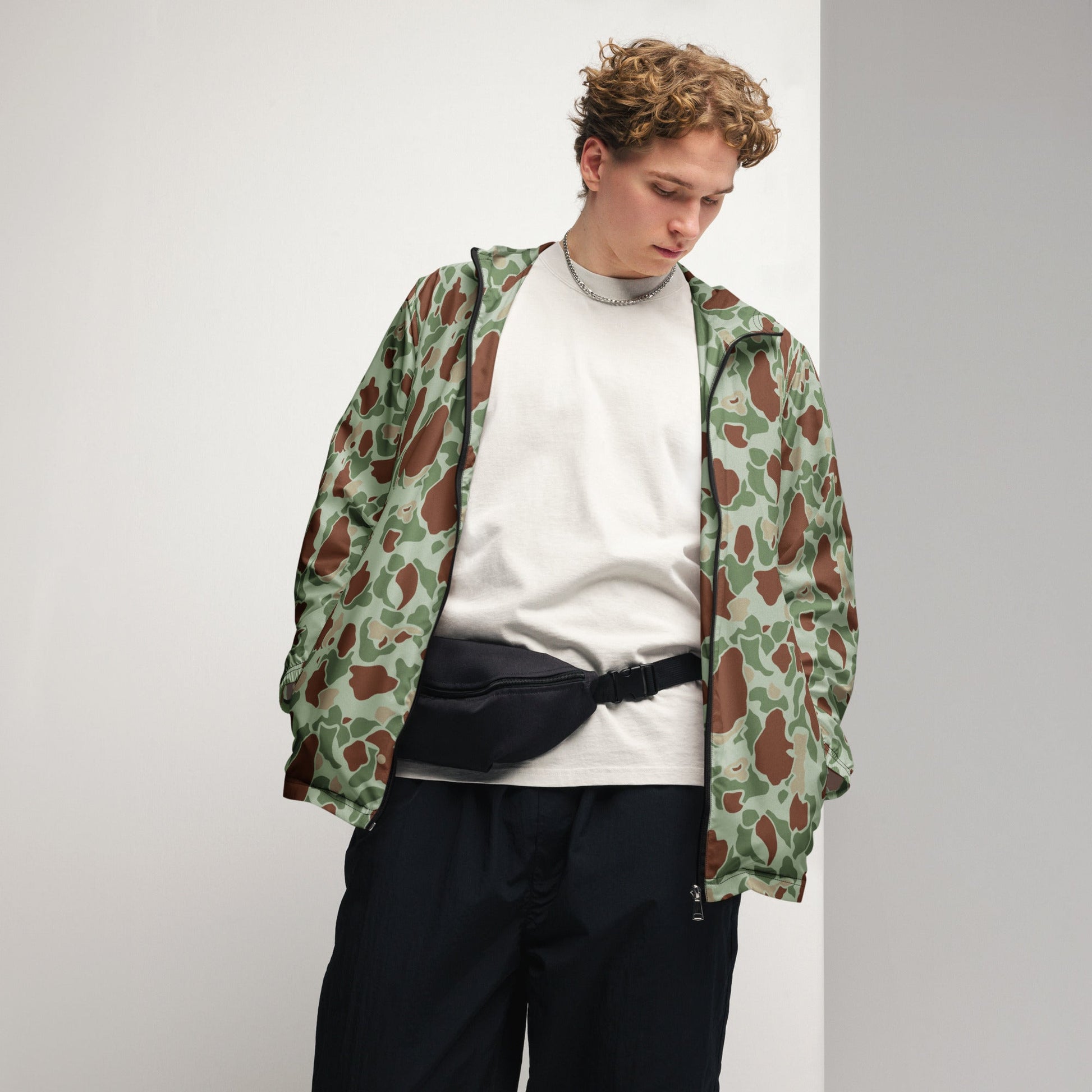 American Frog Skin Raider CAMO Mens windbreaker - Windbreakers