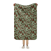 American Frog Skin Raider CAMO Sherpa Blanket - 37″×57″