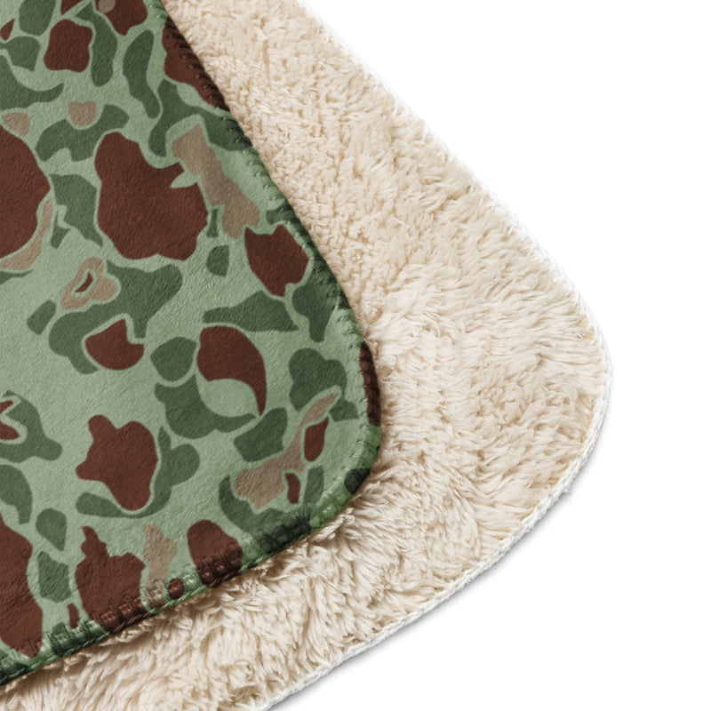 American Frog Skin Raider CAMO Sherpa Blanket