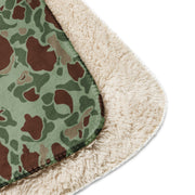 American Frog Skin Raider CAMO Sherpa Blanket