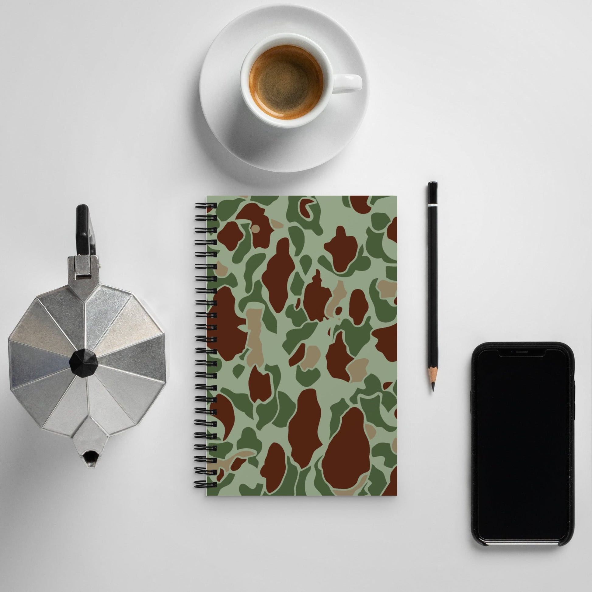 American Frog Skin Raider CAMO Spiral notebook - Notebooks