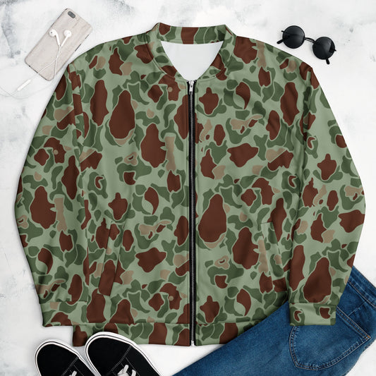 American Frog Skin Raider CAMO Unisex Bomber Jacket - Jackets