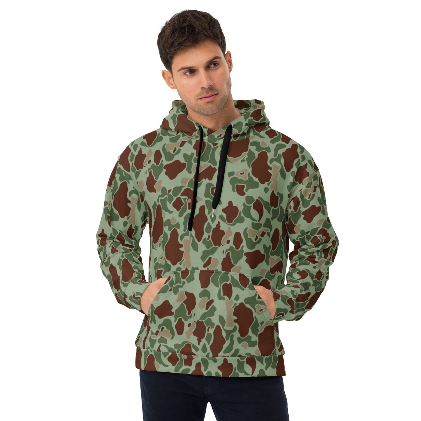 American Frog Skin Raider CAMO Unisex Hoodie - 2XS - Hoodies