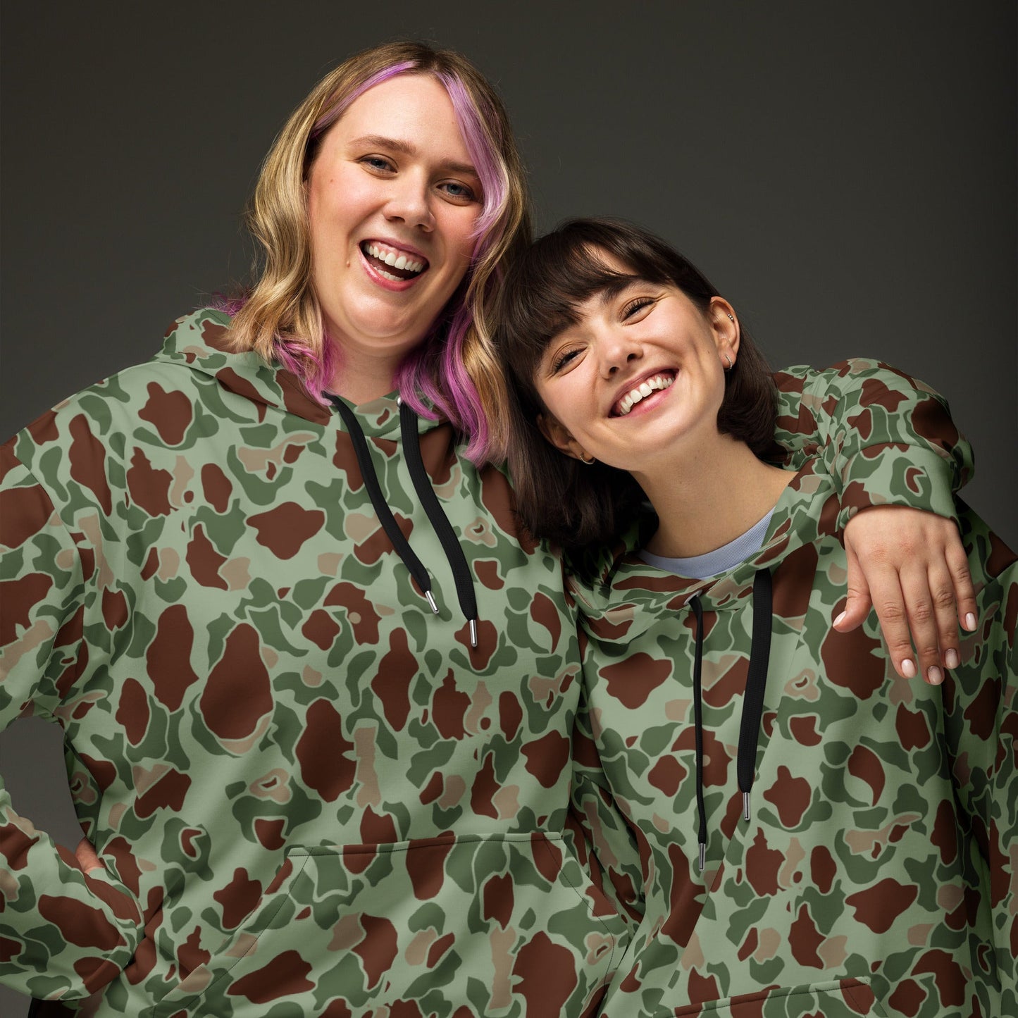 American Frog Skin Raider CAMO Unisex Hoodie - Hoodies