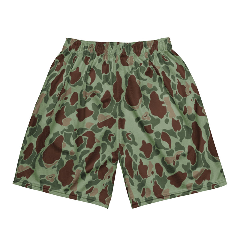 American Frog Skin Raider CAMO Unisex Mesh Shorts