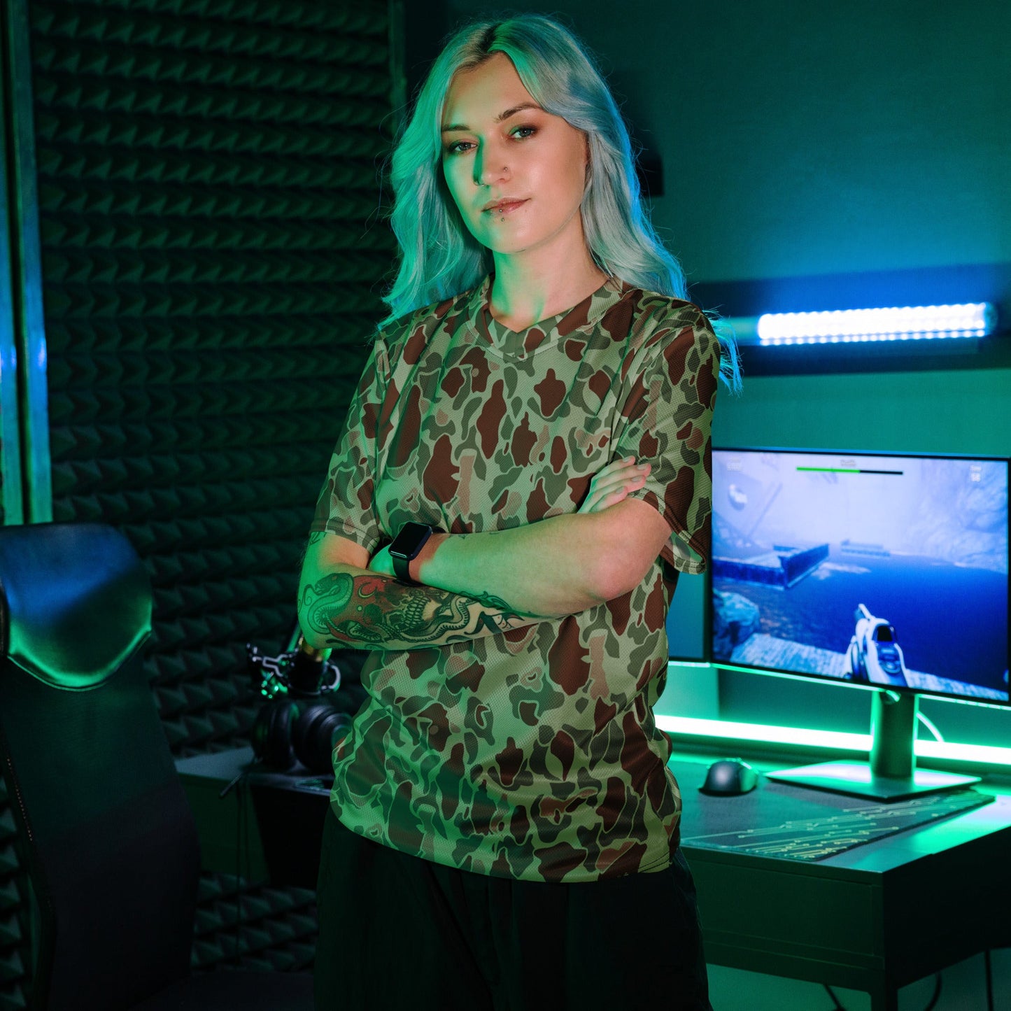 American Frog Skin Raider CAMO unisex sports jersey - Sports Jerseys